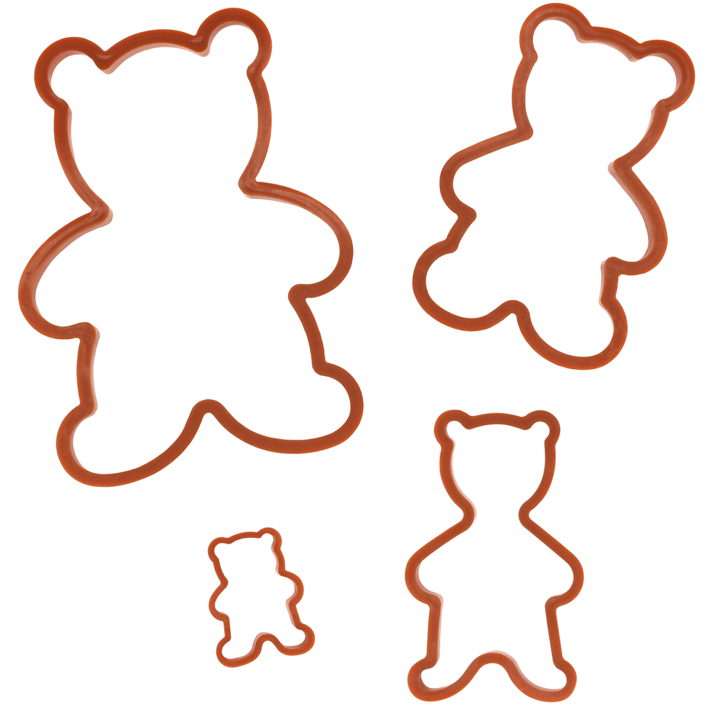 Teddy Bear Family Cookie Cutter Set – shopsweetwish